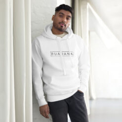 sudadera buadana blanca