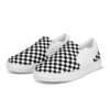 Sneakers hombre cuadros B&W sin cordones