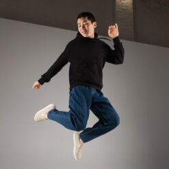 Snickers sin cordones beige hombre