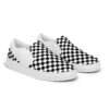 Sneakers hombre cuadros B&W sin cordones